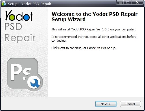 PSD修复工具Yodot PSD Repair