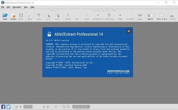 PDF文件转换(Able2Extract Professional)