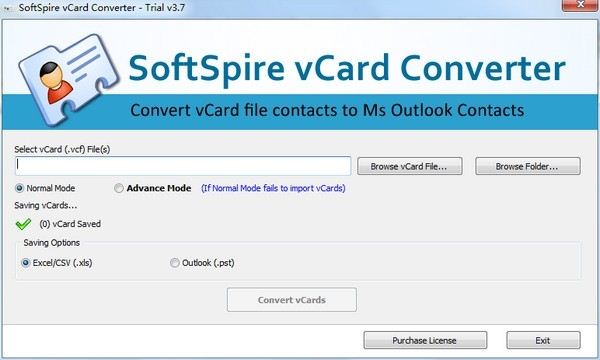 vCard格式转换器(SoftSpire vCard Converter)