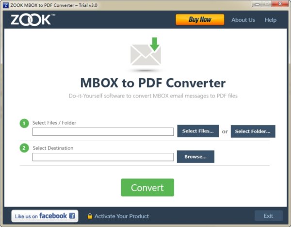 MBOX转PDF工具ZOOK MBOX to PDF Converter