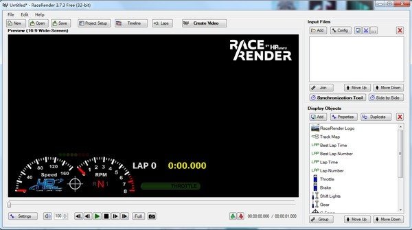 视频处理工具(RaceRender)