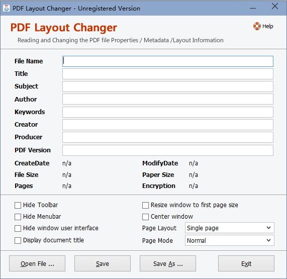 PDF数据修改器(PDF Layout Changer)