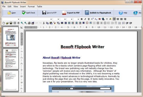 翻页书制作软件(Boxoft Flipbook Writer)