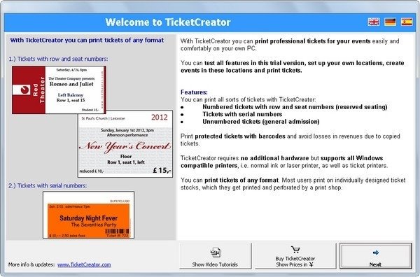 票卷制作工具(TicketCreator)