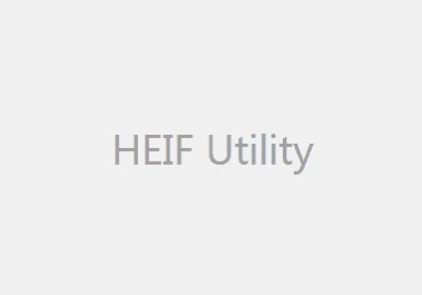 HEIF-Utility Apple HEIF图片工具