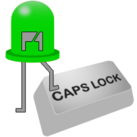 大小写键盘指示灯锁定Caps Lock Indicatorv1.2.0.21 绿色版