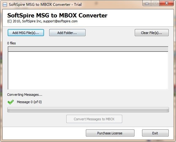 MSG转MBOX工具(SoftSpire MSG to MBOX Converter)