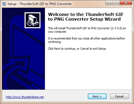 GIF转PNG软件ThunderSoft GIF to PNG Converter