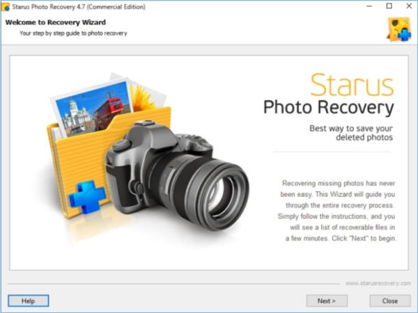 数码图像恢复工具(Starus Photo Recovery)