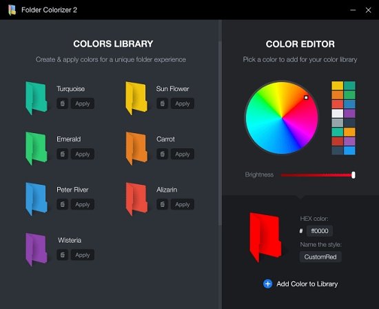 Folder Colorizer 2(文件夹图标着色)