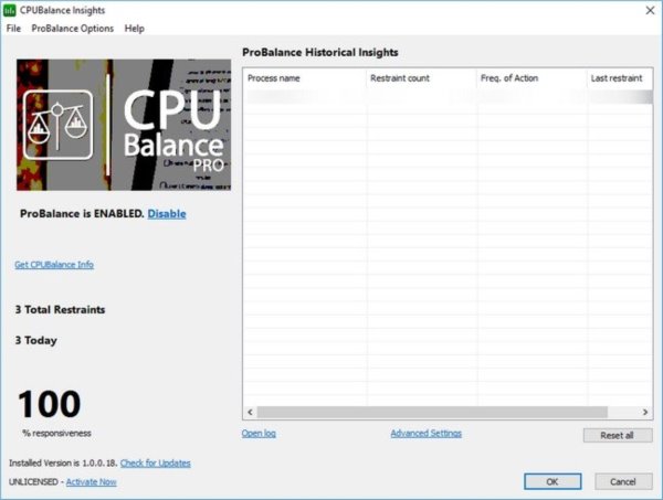 任务管理器工具(Bitsum CPUBalance Pro)