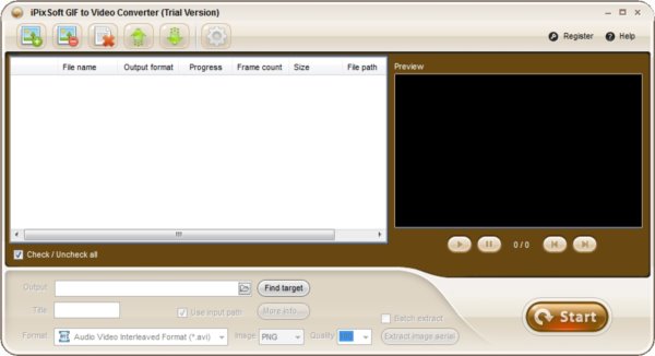 gif转视频工具iPixSoft GIF to Video Converter