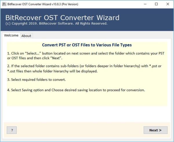 OST转换器(BitRecover OST Converter Wizard)