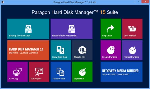PARAGON Hard Disk Manager