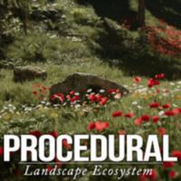 UE4景观生态系统Procedural Landscape Ecosystem