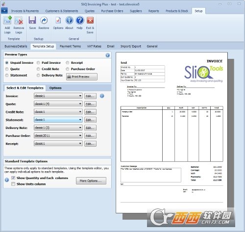 SliQ Invoicing Plus进销存软件
