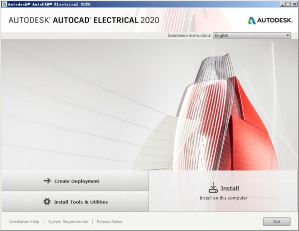 Autodesk AutoCAD Electrical 2020 64位破解版附注册机和安装教程