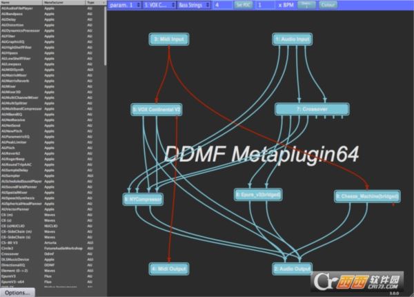 加载插件效果器(DDMF MetaPlugin 3)
