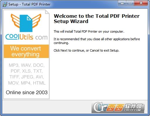 PDF打印软件CoolUtils Total PDF Printer