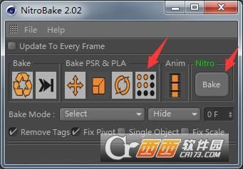 C4D关键帧动画烘焙插件NitroBake