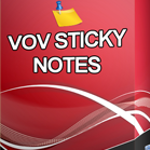 VovSoft Sticky Notes桌面便签应用