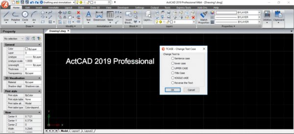 ActCAD Professional 2020