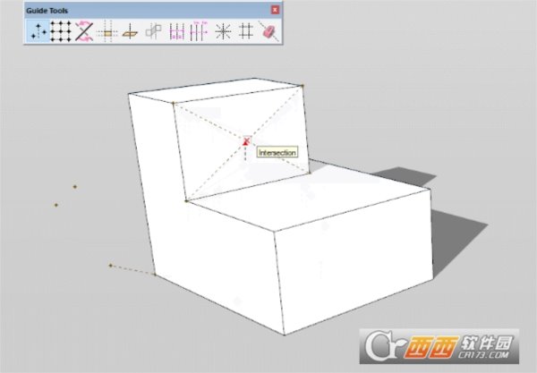 sketchup参考辅助工具箱Guide Toys