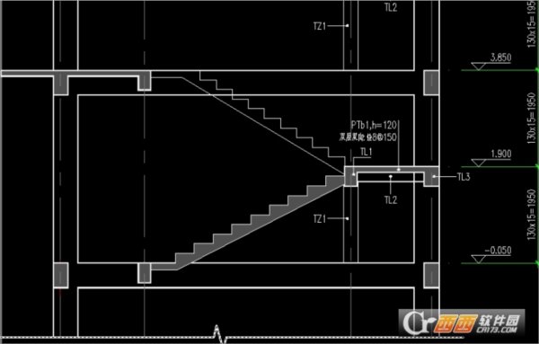 CAD楼梯一键绘制插件