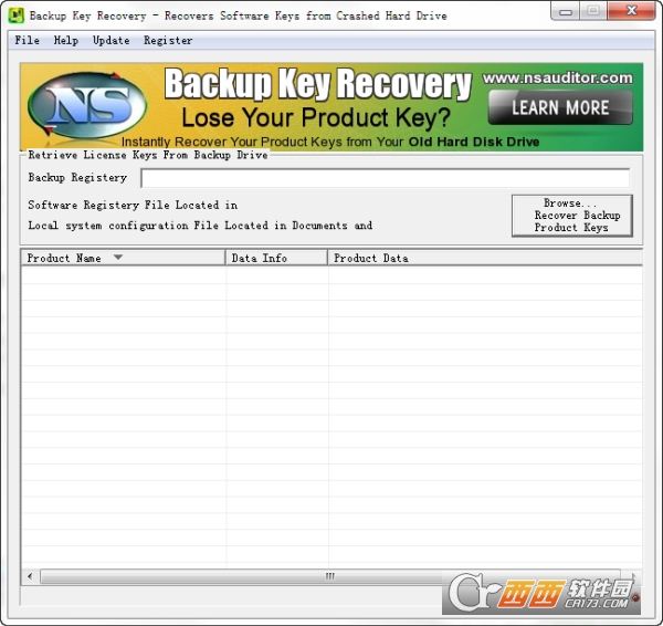 备份密钥恢复软件(backup key recovery)
