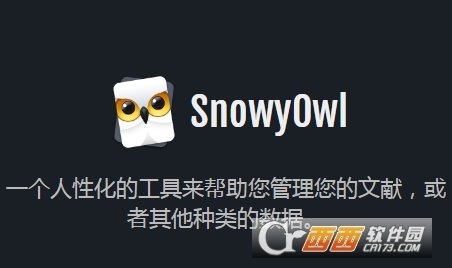 SnowyOwl文献管理工具