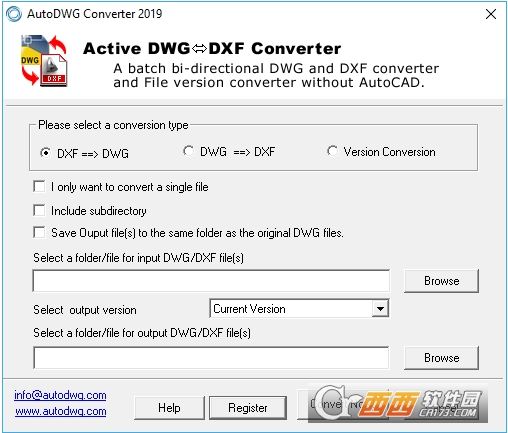 DWG DXF Converter 2019