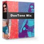 ps双色调混合调色扩展面板DuoTone Mix