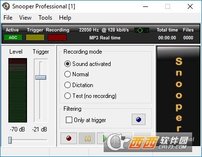 Snooper Professional声音录制软件