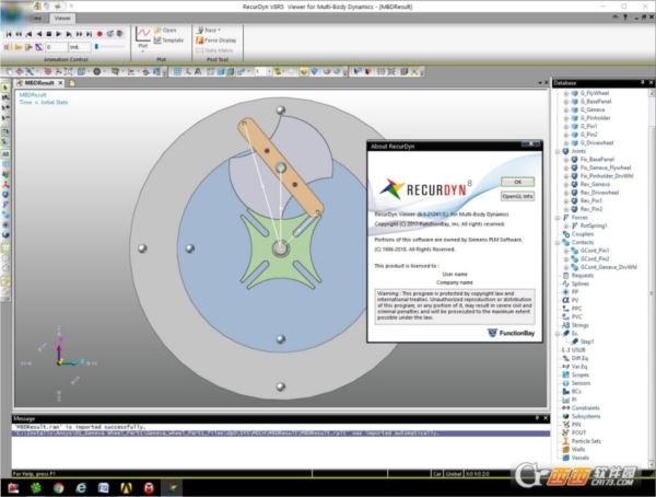 ANSYS动态分析插件Multi-body Dynamics For ANSYS