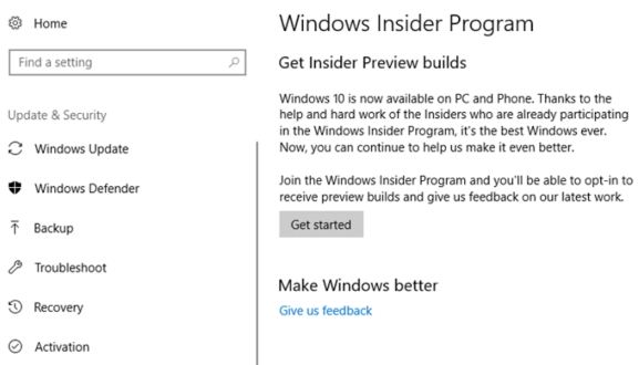 Windows 10 Insider Preview版ISO文件