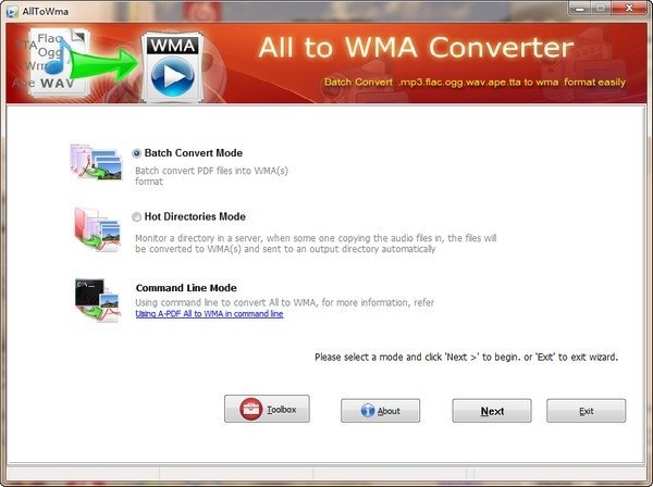 WMA格式转换器(Boxoft All to WMA Converter)