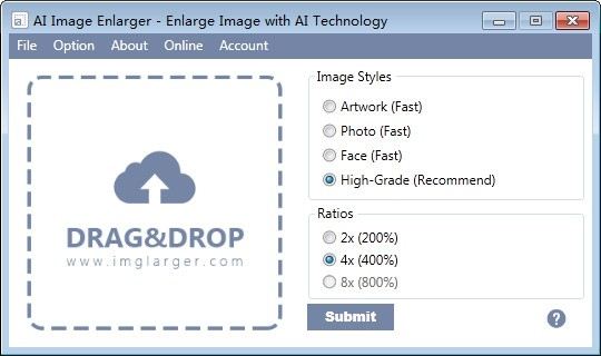 图像无损放大工具(AI Image Enlarger)