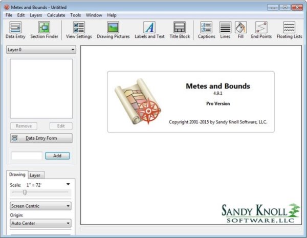 房地产契约绘图软件(Metes and Bounds Pro)