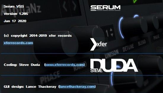 电子音乐合成器Xfer Serum&SerumFX