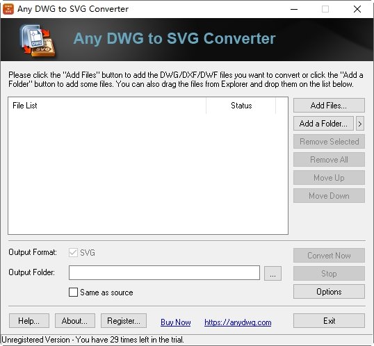 DWG转SVG工具Any DWG to SVG Converter