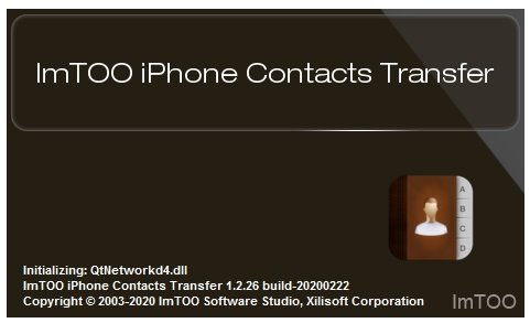 iphone通讯录传输软件ImTOO iPhone Contacts Transfer