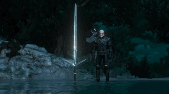 巫师3狂猎湖之圣剑伤害增加MOD