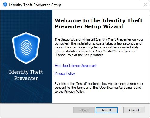 电脑个人信息防盗工具Identity Theft Preventer