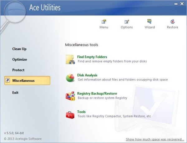 系统优化清理工具(Ace Utilities)