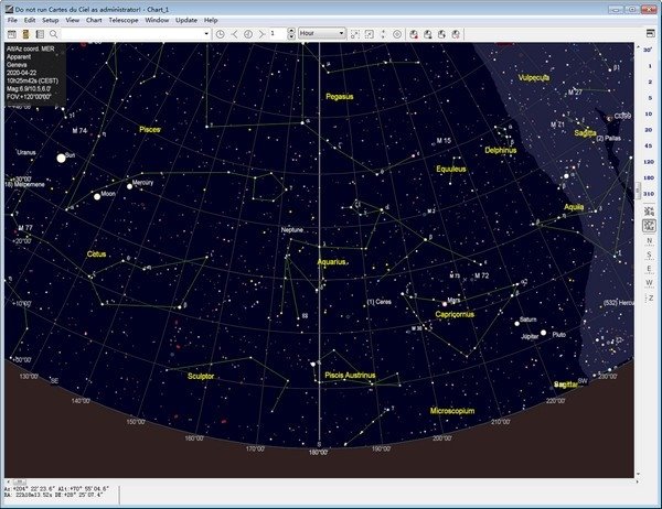 天文绘图软件(SkyChart)