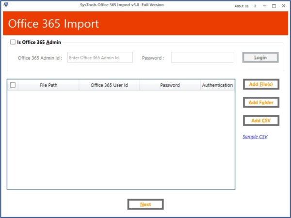 ST数据转换(SysTools Office 365 Import)