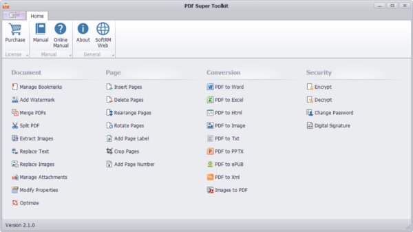 PDF超级工具箱Softrm PDF Super Toolkit