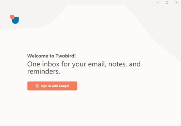 整合备忘录的Gmail邮箱Twobird