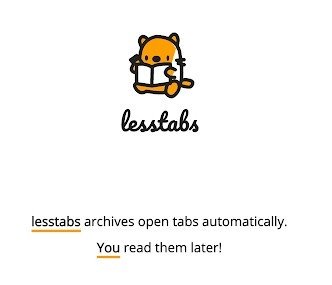 lesstabs Chrome插件