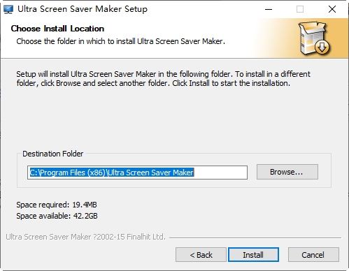 屏保制作软件Ultra Screen Saver Maker